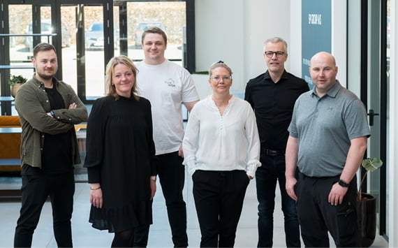 TrygtMiljø-holdet - med vagter klar til opgaver på Fyn